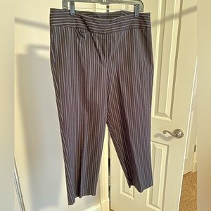 Pinstripe dress Capri pant by New York and Company